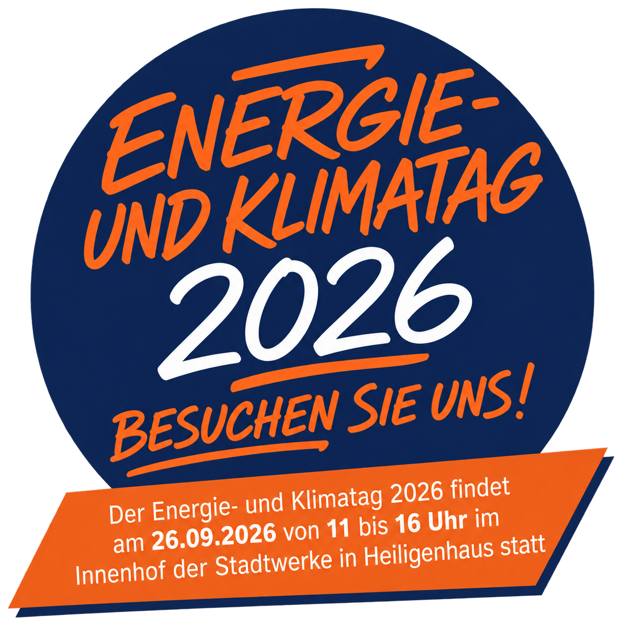 energie_klimatag_heiligenhaus_2026 Energie- und Klimatag 2026 - Besuchen Sie uns! Der Energie- und Klimatag 2026 findet am 26.09.2026 von 11 bis 16 Uhr im Innenhof der Stadtwerke in Heiligenhaus statt